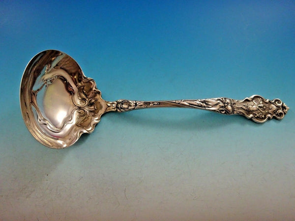 Irian by Wallace Sterling Silver Oyster Ladle 10 1/2"