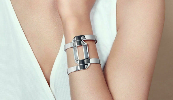 Sterling Silver Idole de Christofle Cuff Idole de Christofle