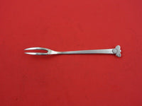 Aztec by Various Makers Sterling Silver Pickle Fork / Appetizer Fork 4 1/2"