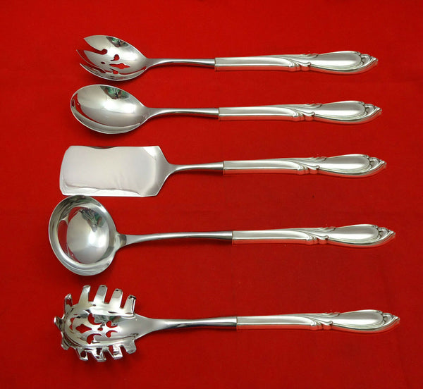Rhapsody New by International Sterling Silver Hostess Set 5pc HHWS  Custom Made