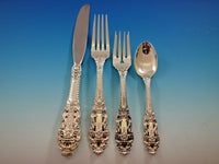 Crown Baroque by Gorham Sterling Silver Flatware Set 12 Service 48 pcs Dinner