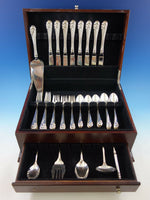 Dancing Surf by Kirk Sterling Silver Flatware Set for 8 Service 46 pieces