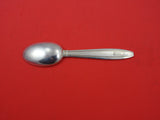 Puiforcat France Sterling Silver Dessert Spoon Silver Strapped Art Deco 6 7/8"