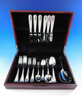 Perles by Christofle France Silverplate Flatware Set for 6 Dinner Service 31 pcs