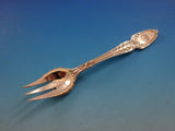 Broom Corn by Tiffany & Co. Sterling Silver Salad Fork 3-tine Ruffled 6 3/4"