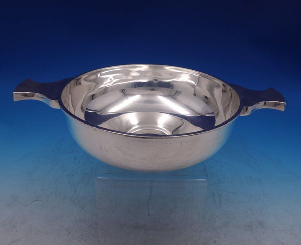 R. Stewart Scottish Sterling Silver Serving Bowl Mid-Century Modern #202 (#6909)