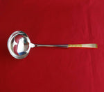 Golden Scroll by Gorham Sterling Silver Soup Ladle HHWS  Custom Made 10 1/2"