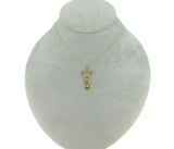 10k Victorian Pearl and Diamond Lavaliere (#J4782)