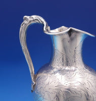 Stephen Smith and Son English Victorian Sterling Silver Creamer with Goat #7037