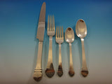 Gebelein Sterling Silver Flatware Set Service Boston Arts and Crafts 91 Pcs Rare