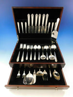 Park Avenue by Manchester Sterling Silver Flatware Set Service 59 pcs S Mono