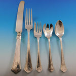 Carmel by Wallace Sterling Silver Flatware Service Set 39 pcs G Monogram Dinner