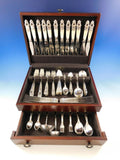 Acorn by Georg Jensen Sterling Silver Flatware Service 12 Set 110 pc XL Dinner