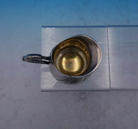 Finland .813 Silver Sugar and Creamer Set 2-Piece Footed Swirled Shape (#3884)