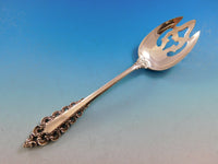 Florentine Scroll by Lunt Sterling Silver Flatware Service for 12 Set 53 pieces