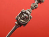 Bust by Gorham Sterling Silver Ice Spoon w/3D Bust on Cube PCD w/ Lotus BC