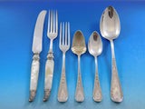 Hindostanee by Gorham Sterling Silver Flatware Set 12 Service 73 pcs Early 1870s