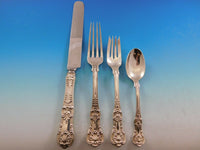 English King by Tiffany Co. Sterling Silver Flatware Set Service 52 pcs Dinner