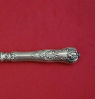 Kings by Wallace Sterling Silver Fruit Knife w/ Silverplate Blade Serrated 7"