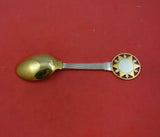 Christmas Spoon by A. Michelsen Danish Sterling Silver Teaspoon 1931 Star w/ Map