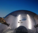 Jezler Swiss .800 Silver Water Pitcher Scalloped with Ebony Handle #1786 (#3783)