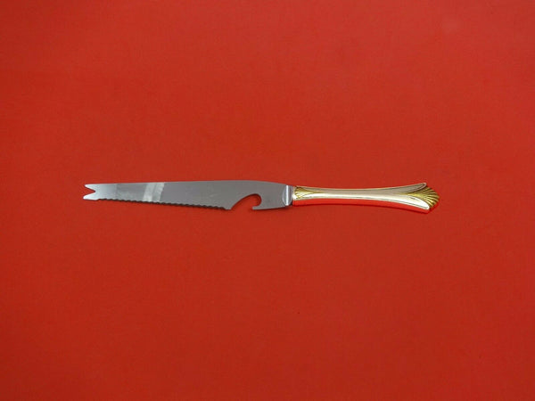 Regency Shell Gold by Lunt Sterling Silver Bar Knife HHWS  Custom Made 9 1/8"