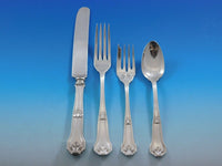 Corinthian by Wallace Sterling Silver Flatware Set for 8 Service Dinner 86 Pcs