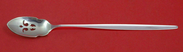 Cypress By Georg Jensen Sterling Silver Olive Spoon Pierced Long 7 1/8" Custom