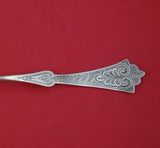 Coin Silver by Unknown Sterling Silver Berry Spoon Gold Washed Bright-Cut 9"