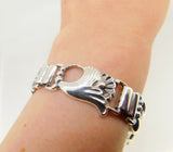 International Sterling La Paglia Bracelet #146 (#J4074)