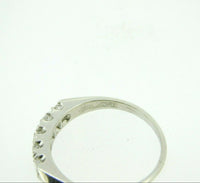 Platinum .35ct Genuine Natural Diamond Ring Band (#J4398)