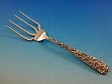 Repousse by Kirk Sterling Silver Hot BBQ Beef Serving Fork 7 3/4" Custom made