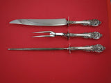 Sir Christopher by Wallace Sterling Silver Roast Carving Set 3-pc HHWS  13 1/2"