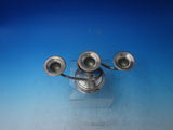 Gadroon by Crown Silver Co. Sterling Silver Candelabra Pair c.1920 3-light #6201