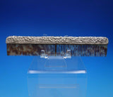 Rose by Stieff Sterling Silver Dresser Set 3pc Mirror Brush Comb Repousse #4402