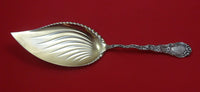 Louis XV by Durgin Sterling Silver Fish Server Gold Washed 11 1/4"