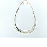 Georg Jensen Sterling Offspring Hoop Earrings (#J5402)