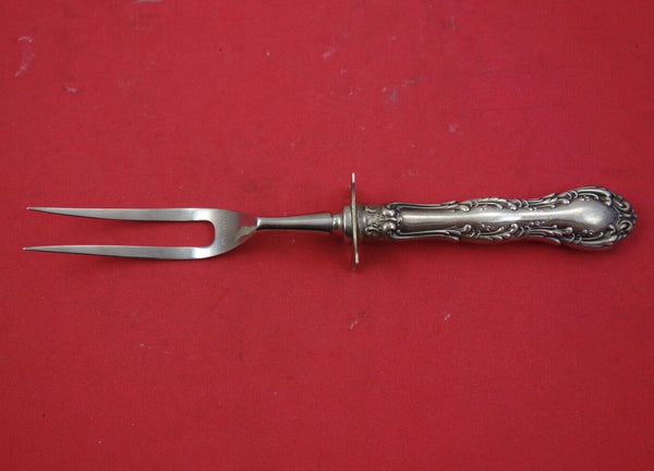 Old Atlanta by Wallace Sterling Silver Steak Carving Fork 8 3/8"