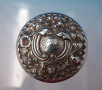 Cluny by Gorham Sterling Silver Stamp Box #B879 (#3141)