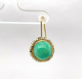 Victorian Seed Pearl Earrings with 14k Yellow Gold Wires (#J5510)