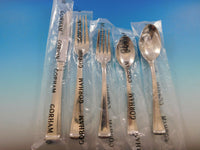 Column by Gorham Stainless Steel Flatware Set for 12 Service 65 piece Brand New