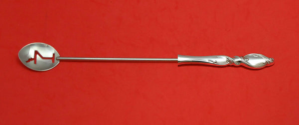 Silver Swirl by Wallace Sterling Silver Martini Spoon HHWS  Custom Made