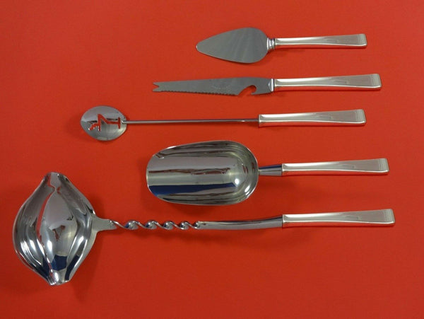 Theme by Gorham Sterling Silver Cocktail Party Bar Serving Set 5pc Custom Made