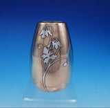 Heintz Art Metal Shop by Heintz Sterling and Bronze Vase #3640 (#3352)