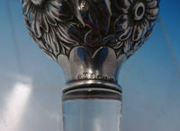 Cluny by Gorham Sterling Silver Perfume Bottle Crystal #B1V 5 3/4" Tall (#3135)