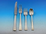 Starlit by Allan Adler Sterling Silver Flatware Set for 12 Service 55 pieces