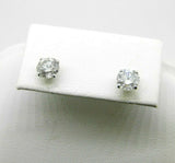 14k Gold 1.62ct Total Weight Genuine Natural Diamond Stud Post Earrings (#J4567)