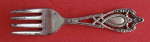 Monticello By Lunt Sterling Silver Baby Fork 3 5/8"