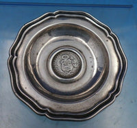 Camusso 925 Sterling Silver Nut Dish Coin In Center 3 1/4" x 3/8" (#6611)