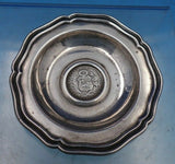 Camusso 925 Sterling Silver Nut Dish Coin In Center 3 1/4" x 3/8" (#6611)